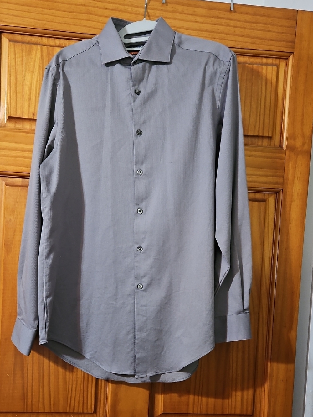 Van Heusen Men's Long-Sleeve Dress Shirt - Gray